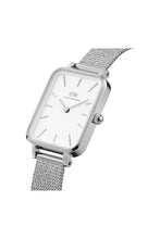 Load image into Gallery viewer, Quadro Damen Uhr Silber Dw00100438