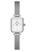 Load image into Gallery viewer, Quadro Mini damen Uhr Silber DW00100726
