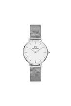 Load image into Gallery viewer, Women's Petite Sterling Silver Watch &amp; White 28mm