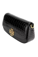 Load image into Gallery viewer, Britten Embossed Convertible Black Crossbody 141015