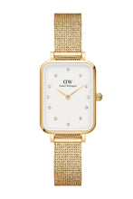 Load image into Gallery viewer, Quadro Damen Uhr Gold Dw00100599