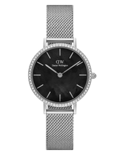 Load image into Gallery viewer, Petite Quadro Damen Uhr Silber Dw00100661
